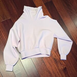 lululemon athletica Light Purple Turtleneck Sweater